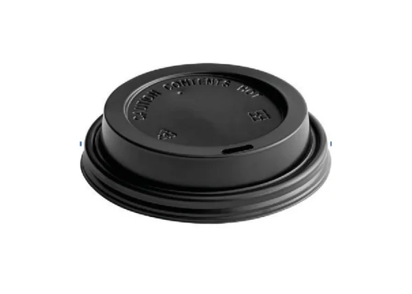 Black Dome Lids 1000/cs