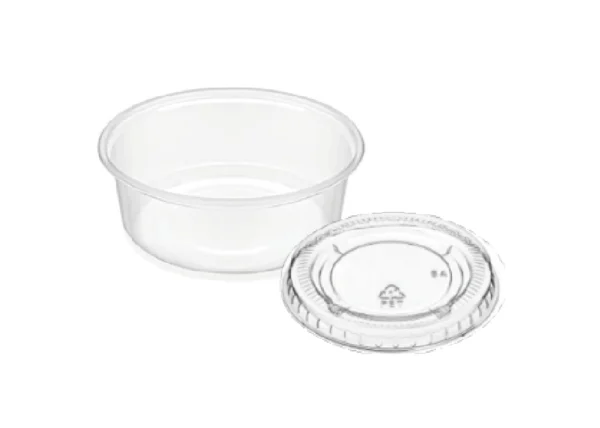 1.5oz Clear Cup 2500/Cs With Lids