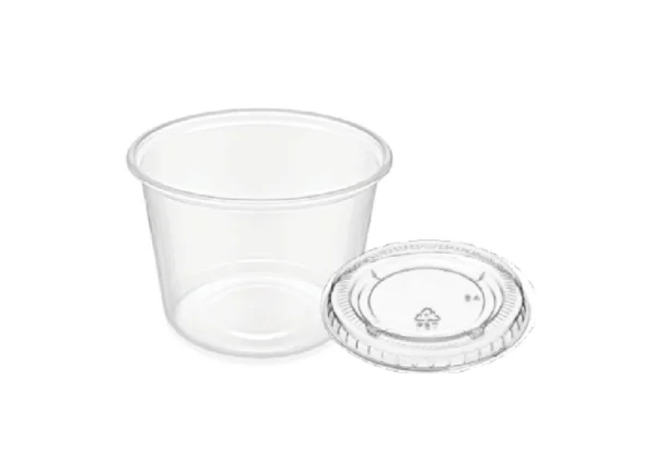 3.25oz Clear Cup 2500/Cs With Lids