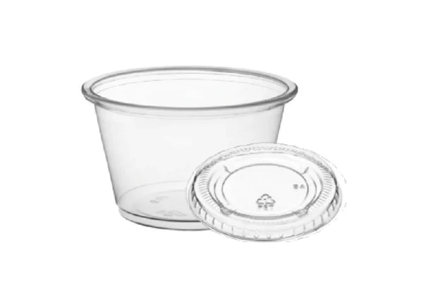 4oz Clear Cup 2500/Cs With Lids