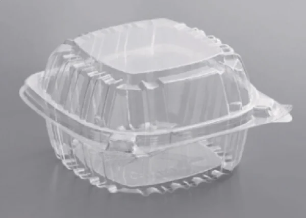 C53 5"X5" Plastic Clear Hing 500/cs