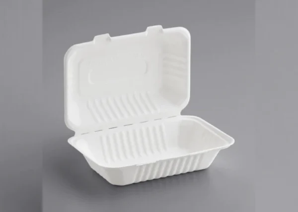 9” X 6” Biodegradable Clamshell Container (200 Pack)